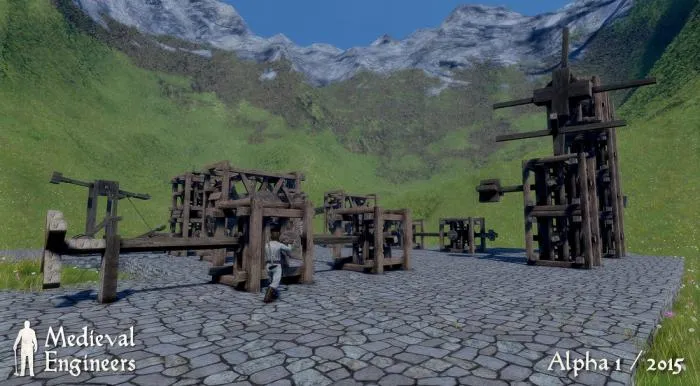Catapultes, Engrenages et Treuils