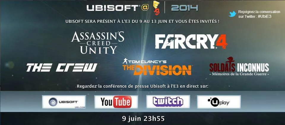 E3 2014 - Conférence de presse Ubisoft