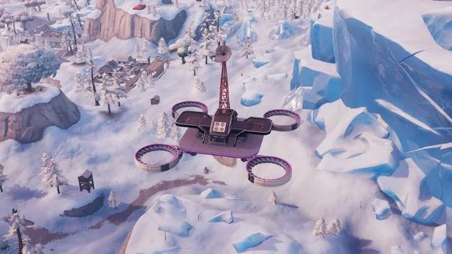 Fortnite : Défi semaine 1, saison 9 : Visiter toutes les plateformes aériennes