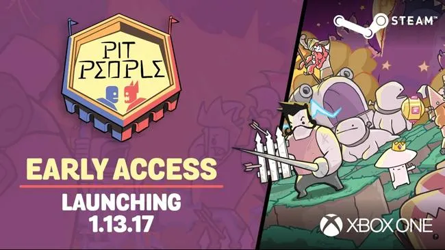 Pit People arrive en accès anticipé sur Steam et Xbox One ! 