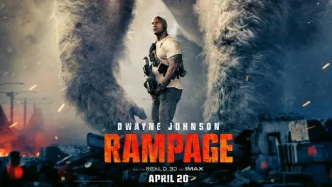 L'adaptation en film de Rampage a droit à sa première bande-annonce