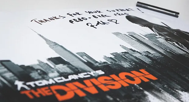 GC 2014 : Gagnez un poster signé The Division