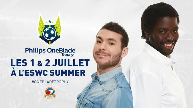 Bruce Grannec vous donne rendez-vous à l'ESWC pour le OneBlade Trophy 